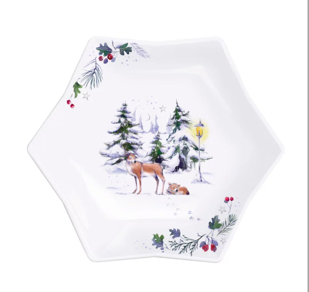 Gebäckteller Winterpark