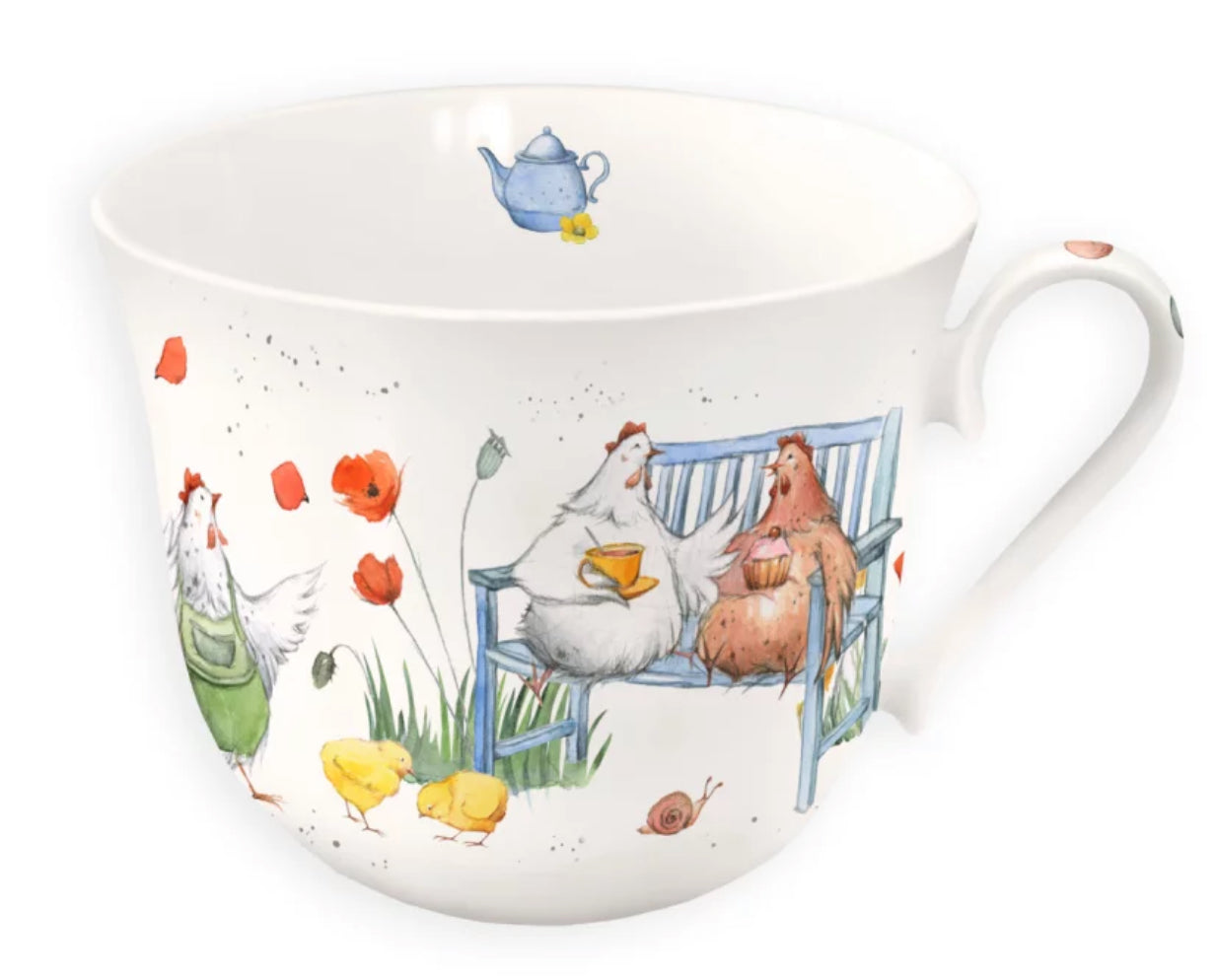 Lieblingstasse Hühnerbande