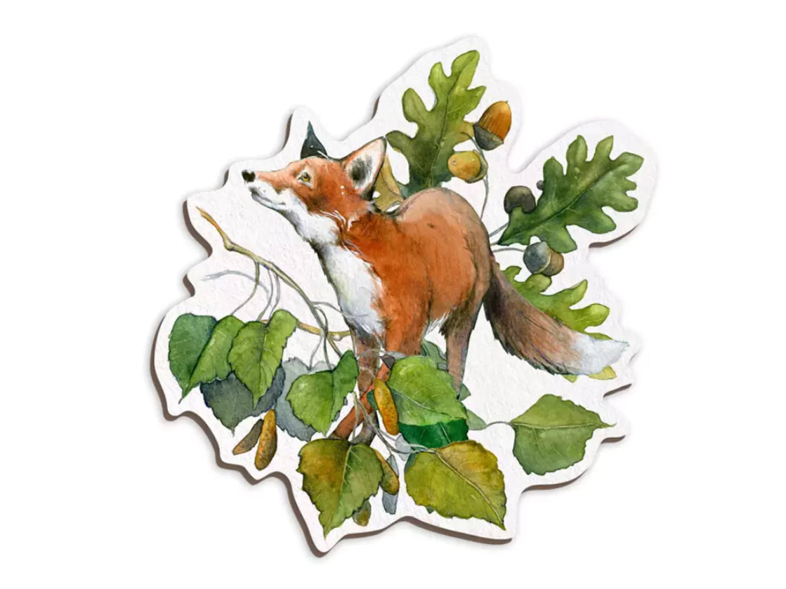 Holzmagnet Fuchs