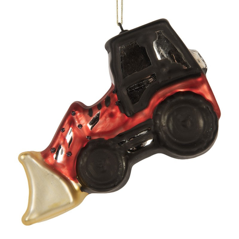 Baumanhänger Trecker mit Schaufel rot