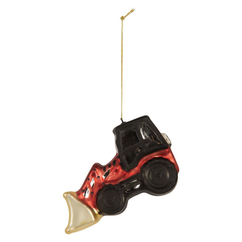 Baumanhänger Trecker mit Schaufel rot