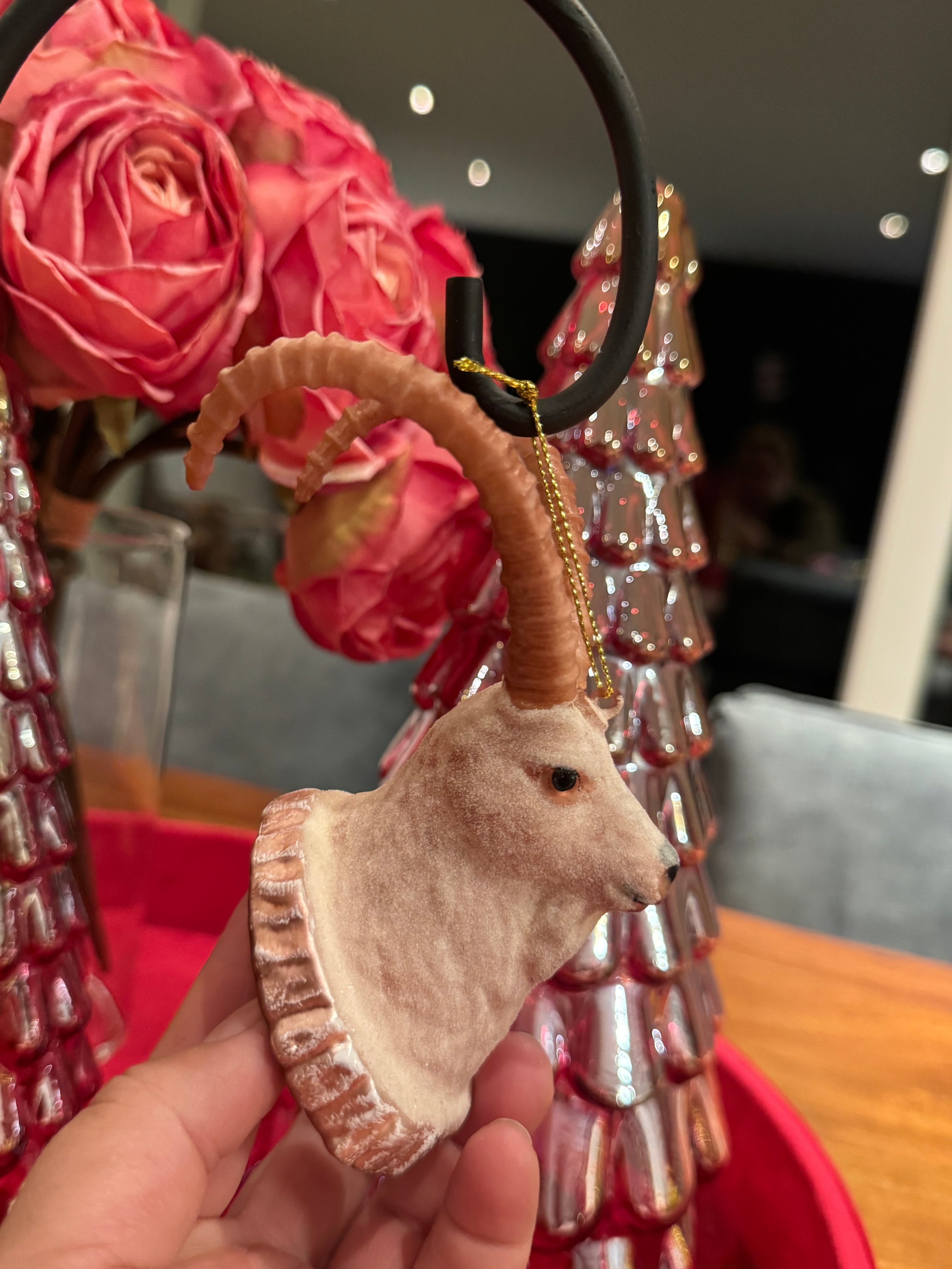 Baumanhänger Steinbock