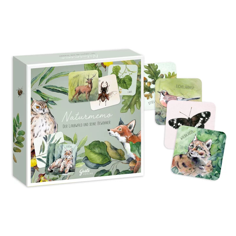 Natur Memory - der Laubwald und seine Bewohner