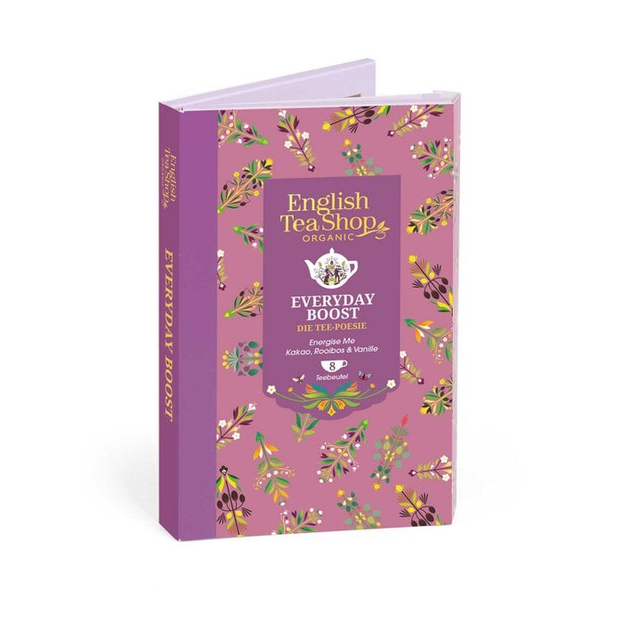 Tee Geschenk Tee-Poesie "Everyday Boost", 8 Teebeutel, BIO