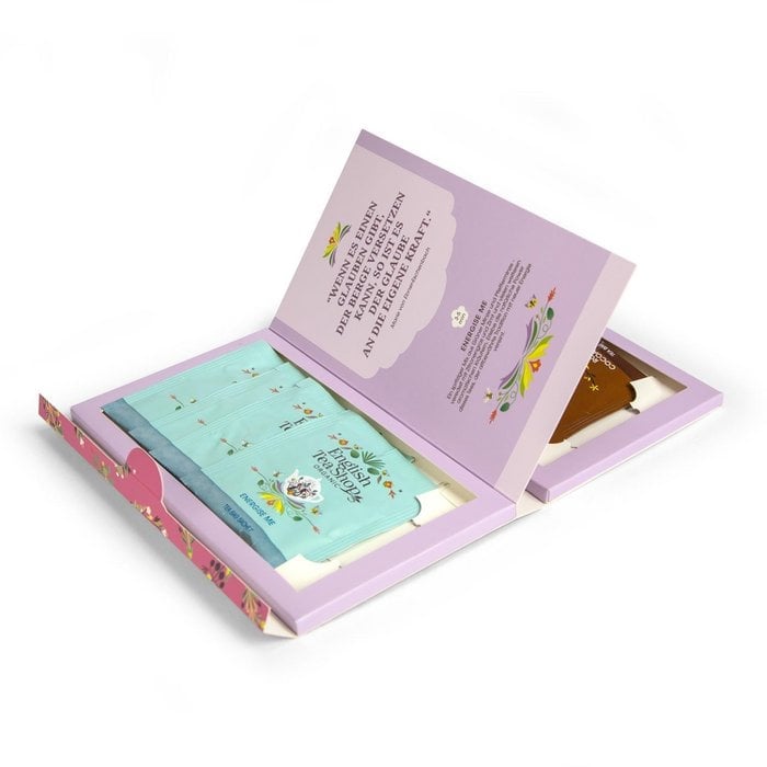 Tee Geschenk Tee-Poesie "Everyday Boost", 8 Teebeutel, BIO