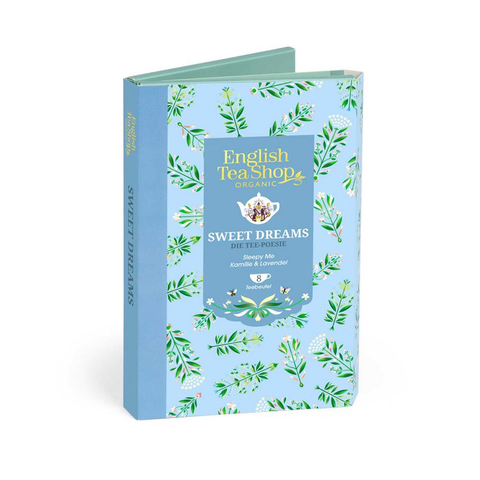 Tee Geschenk Tee-Poesie "Sweet Dreams", 8 Teebeutel, BIO