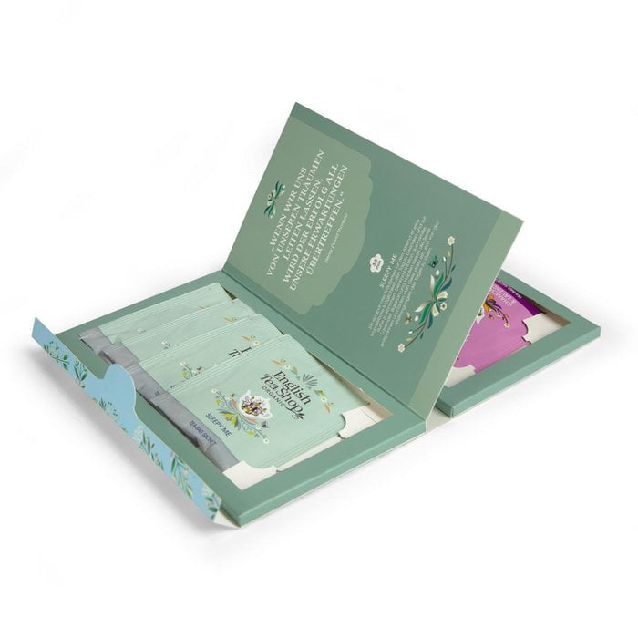 Tee Geschenk Tee-Poesie "Sweet Dreams", 8 Teebeutel, BIO