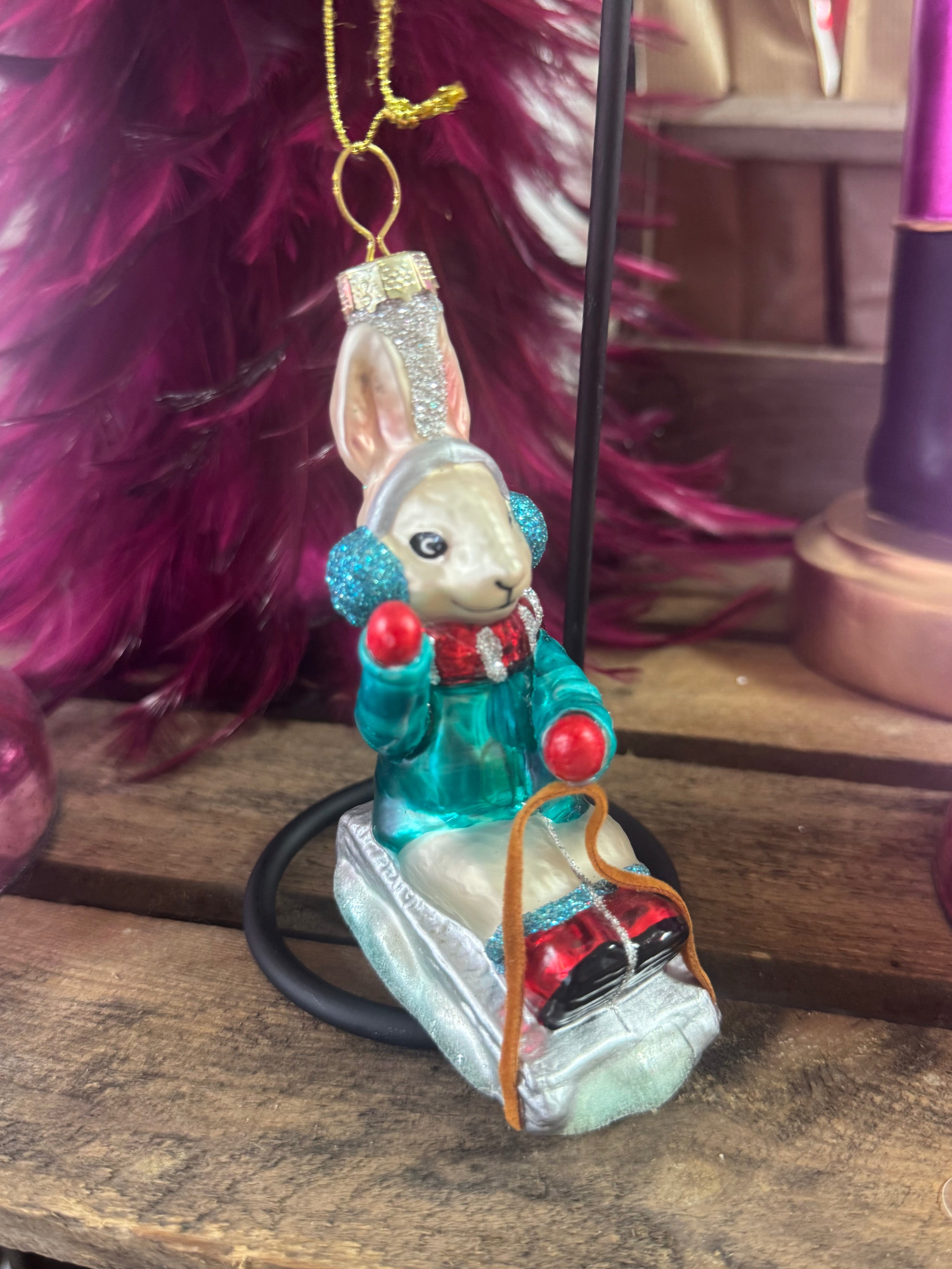 Baumanhänger Schlittenhase