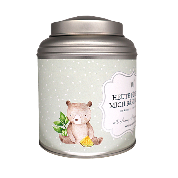 Kindertee „Heute fühl ich mich bärenstark“