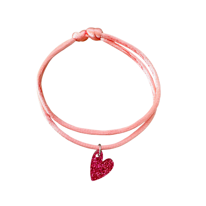 Lumen Charm Bracelet Christmas Edition Herz rosa/magenta