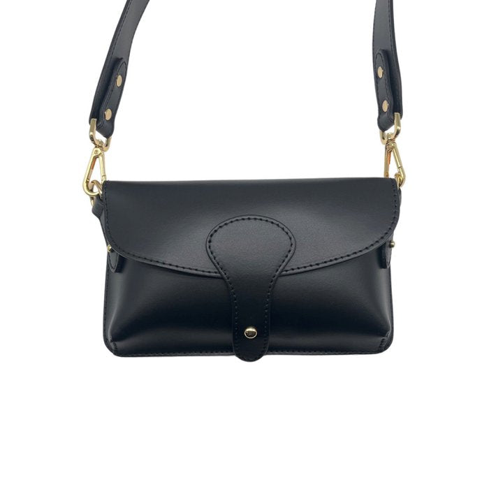 Leder Countrylife Bag -Black-