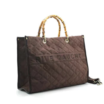 Rive Gauche Signature Collection Bag BIG -Marone-