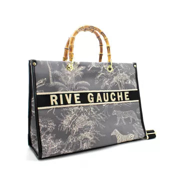 Rive Gauche Signature Collection Bag BIG -Noir