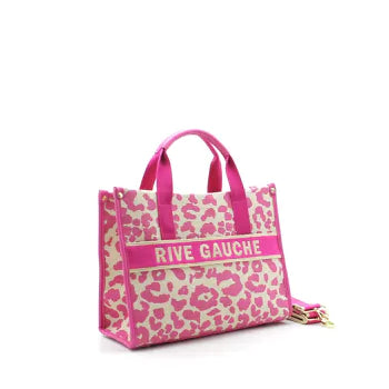 Rive Gauche Signature Collection Bag MIDI -Leo Fuchsia-