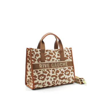 Rive Gauche Signature Collection Bag MIDI -Leo Caramel-