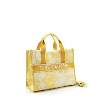Rive Gauche Signature Collection Bag MIDI -Canvas Korngelb-