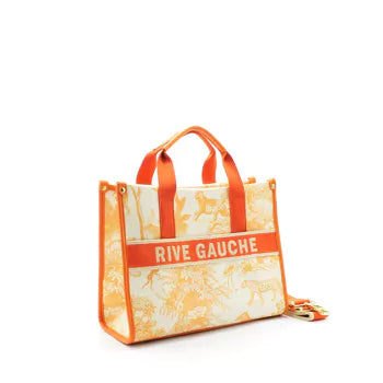 Rive Gauche Signature Collection Bag MIDI -Canvas Orange-