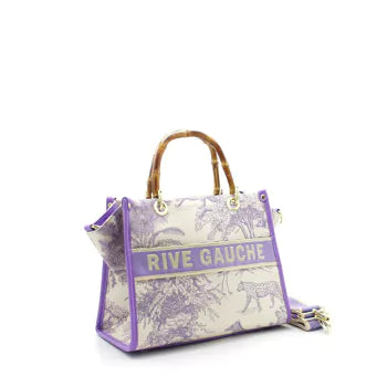 Rive Gauche Signature Collection Bag MEDIUM -Zippy Lilac-