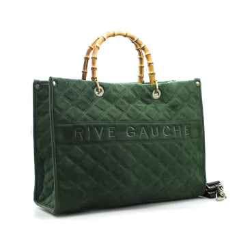 Rive Gauche Signature Collection Bag BIG -Jagdgrün-