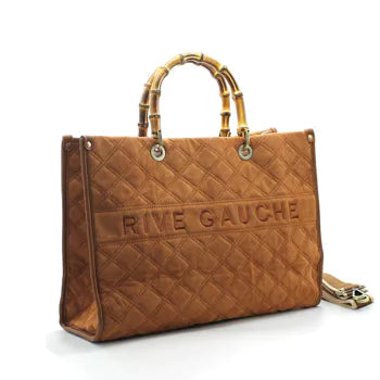 Rive Gauche Signature Collection Bag BIG -Caramel-