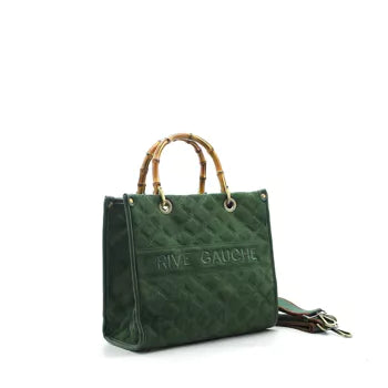 Rive Gauche Signature Collection Bag MEDIUM -Jagdgrün-