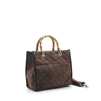 Rive Gauche Signature Collection Bag MEDIUM -Marone-