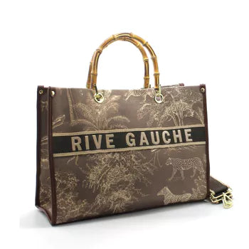 Rive Gauche Signature Collection Bag BIG -Marron-