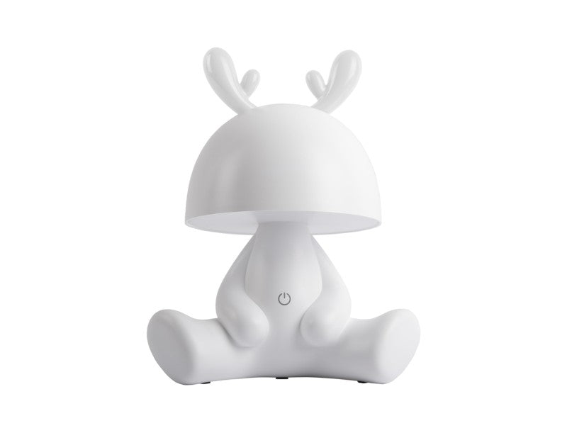 Lampe Happy Deer -White-