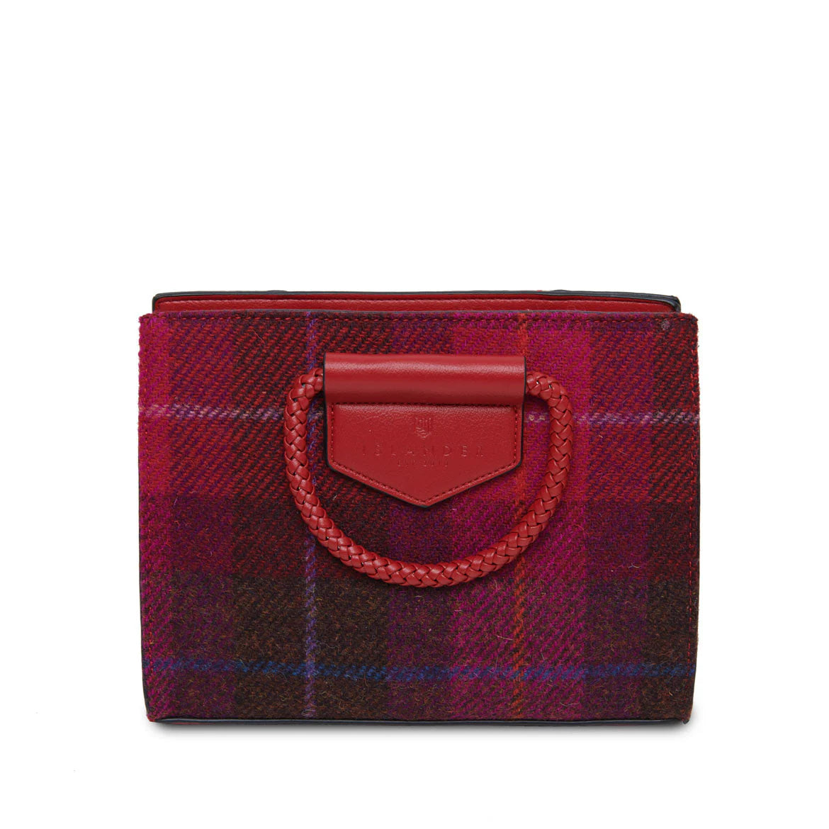 PRE-ORDER Tweed Elegance Bag -Fuchsia-