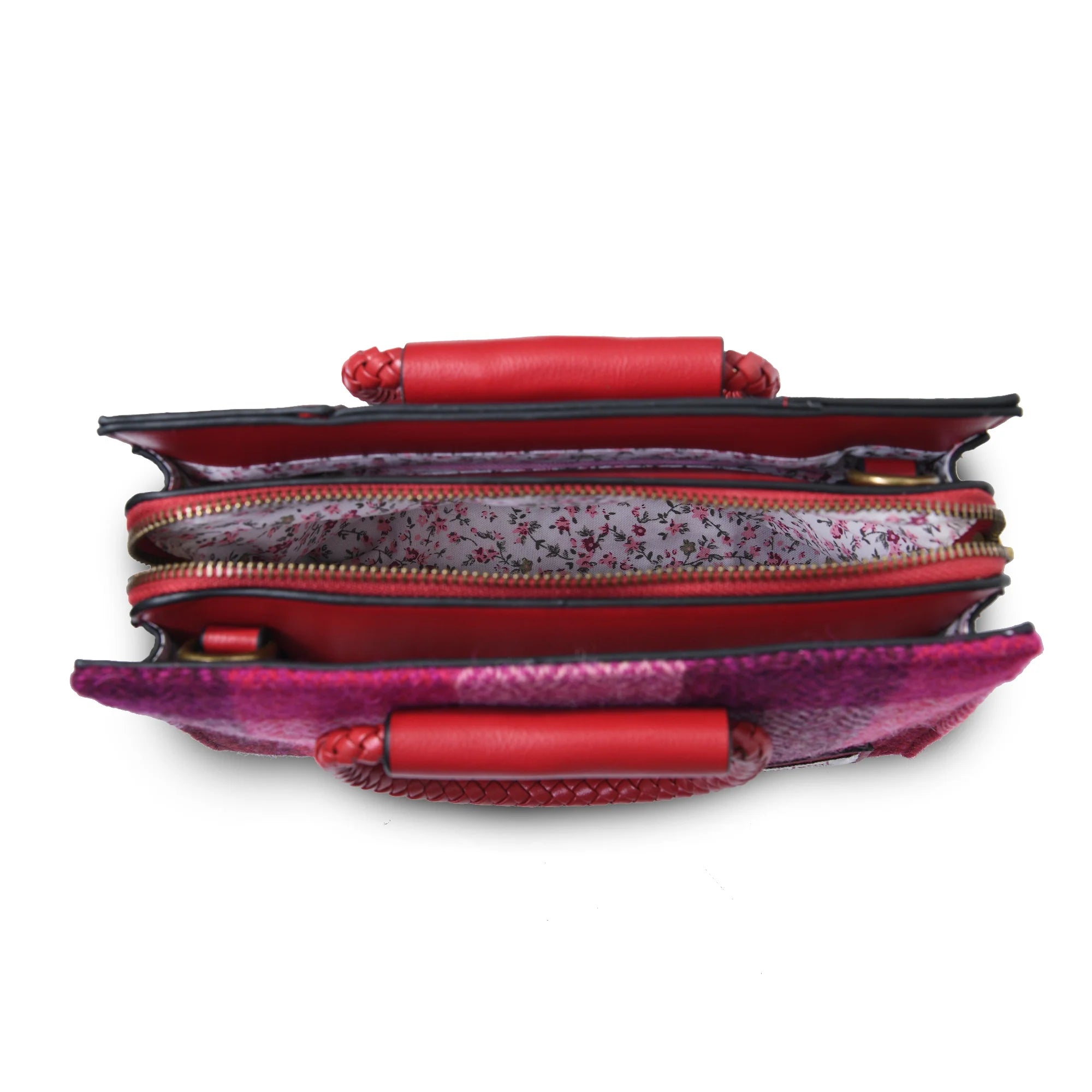 PRE-ORDER Tweed Elegance Bag -Fuchsia-