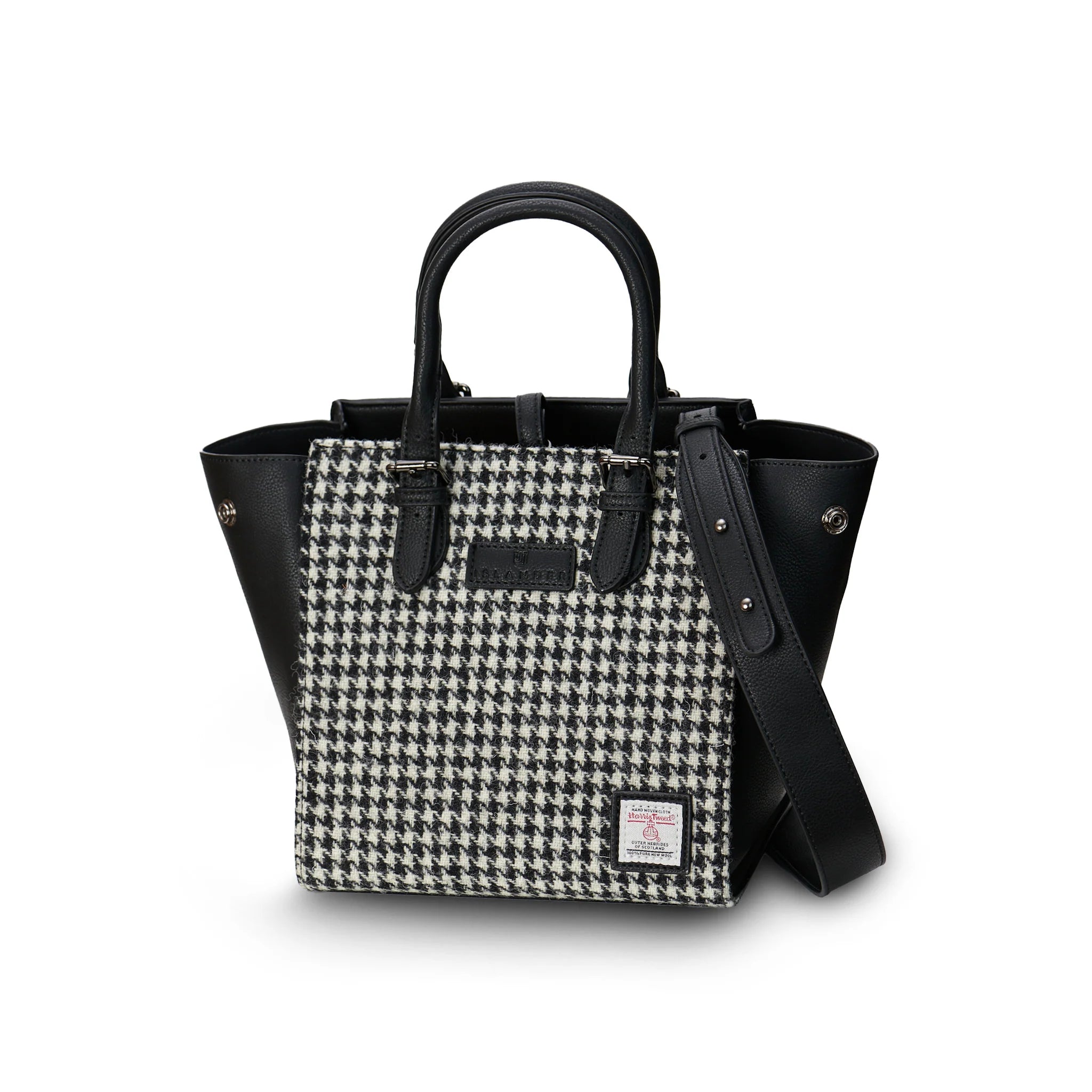 PRE-ORDER Tweed Caillie Bag -Black & White