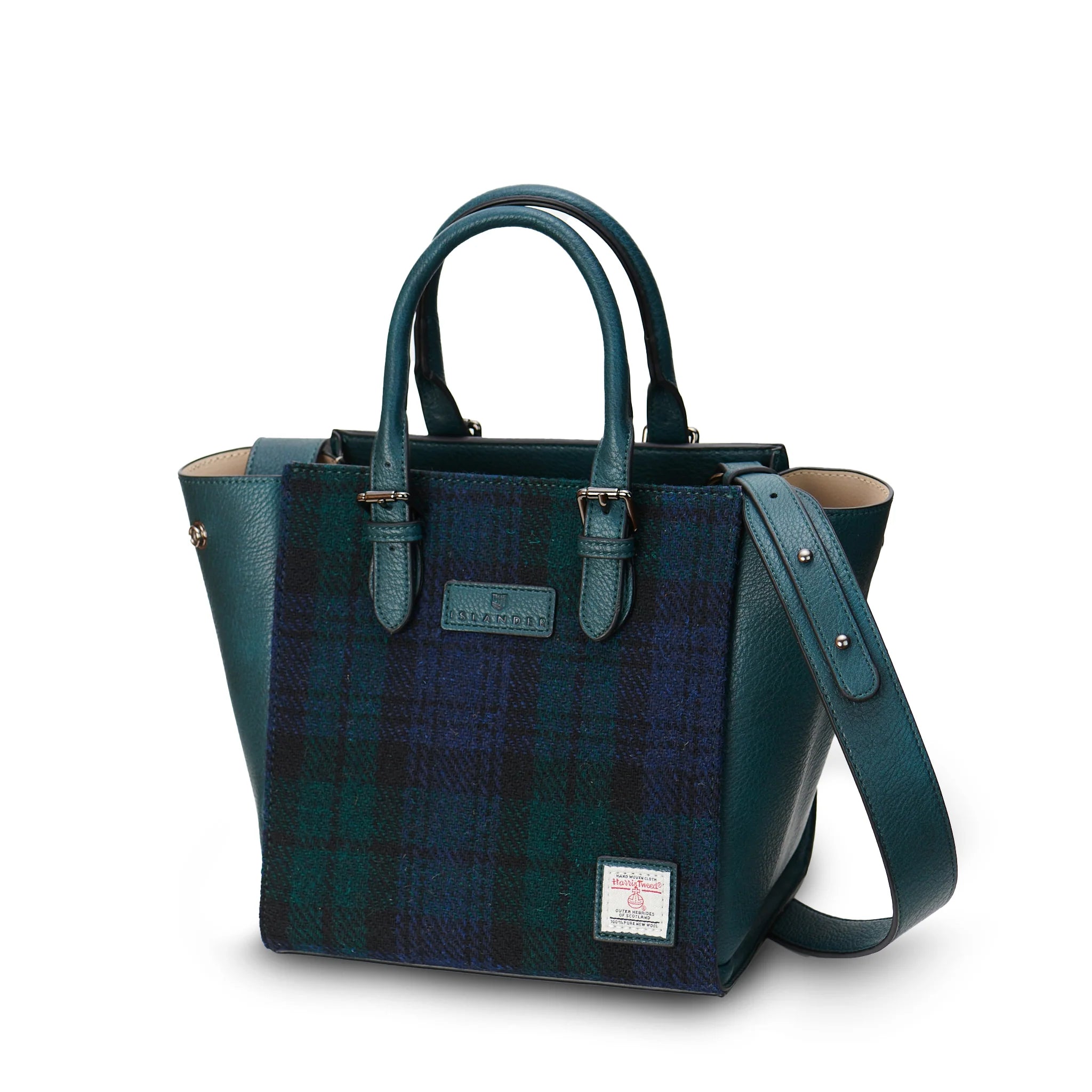 PRE-ORDER Tweed Caillie Bag -Black Watch-