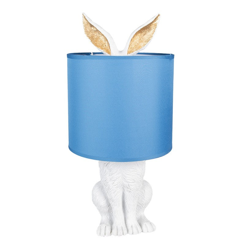 Happy Rabbit Lampe -frühlingsblau/weiß-