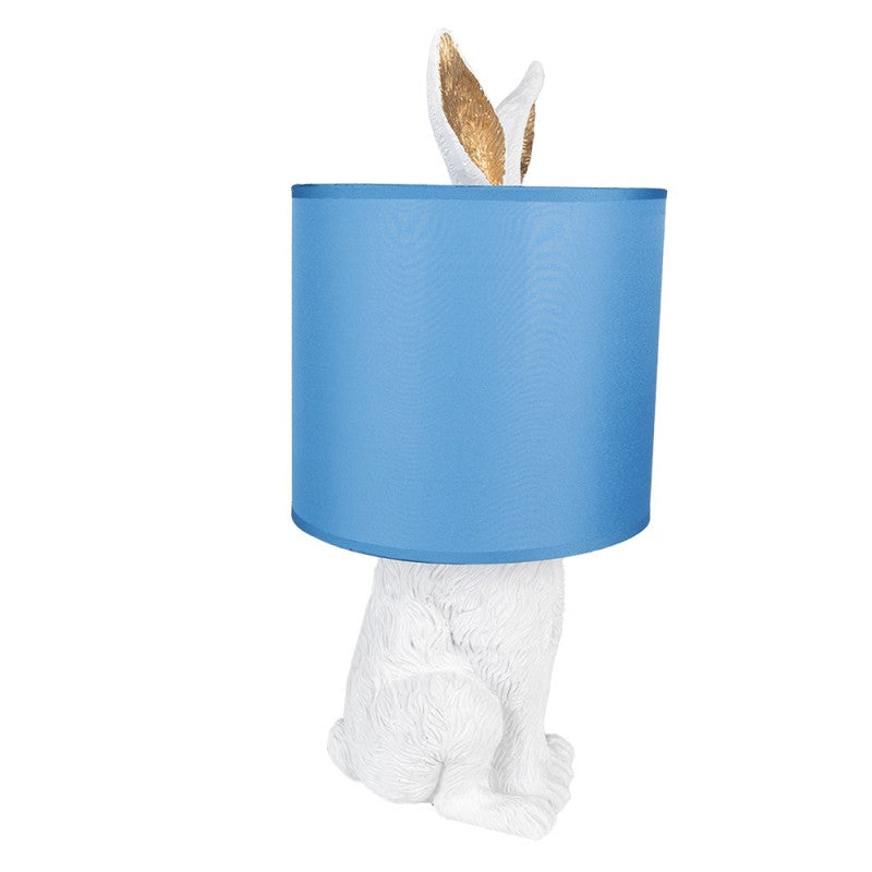 Happy Rabbit Lampe -frühlingsblau/weiß-