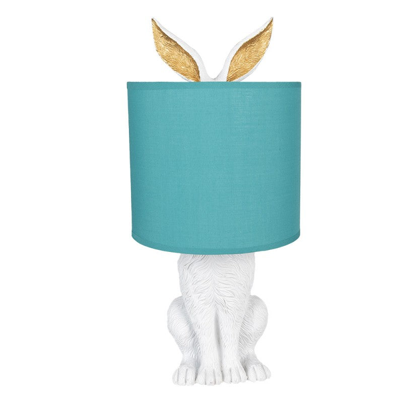 Happy Rabbit Lampe -grün/weiß-