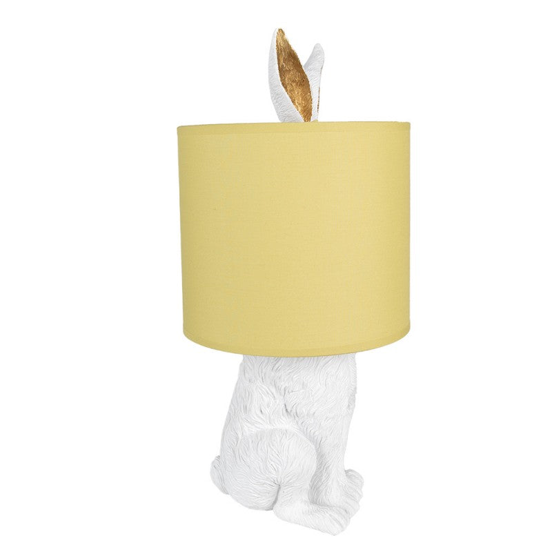 Happy Rabbit Lampe -gelb/weiß-