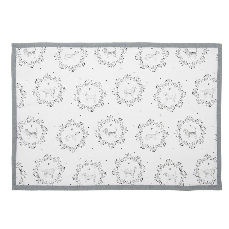 Platzdeckchen Streublumen 48cm x 33cm
