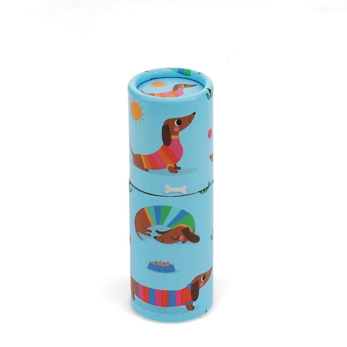 Buntstiftrolle Dackel