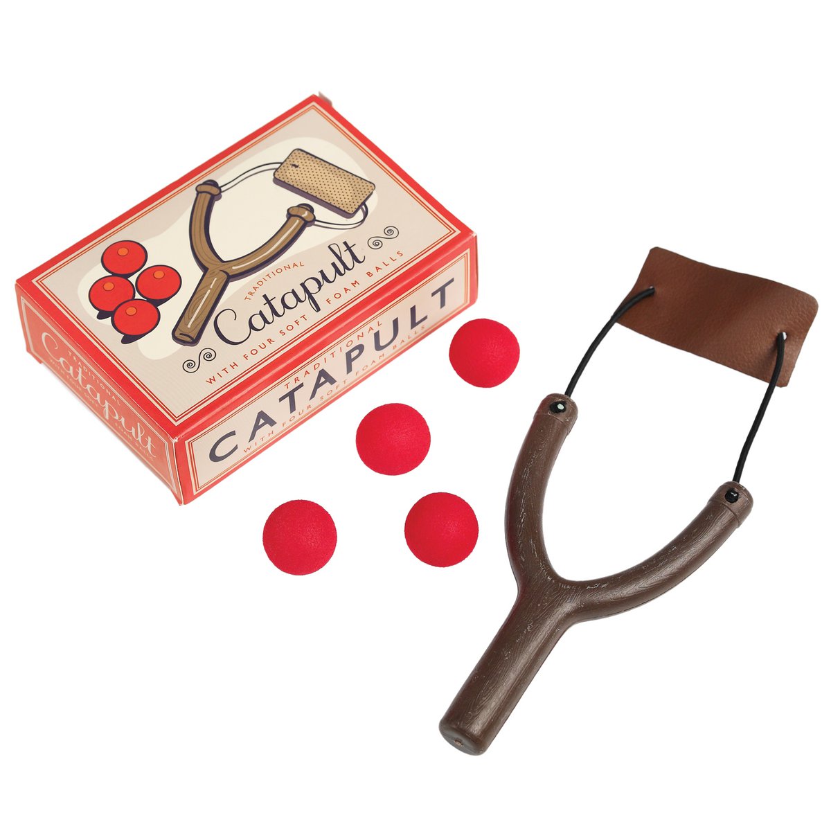 Fletsche mit Schaumstoffbällen