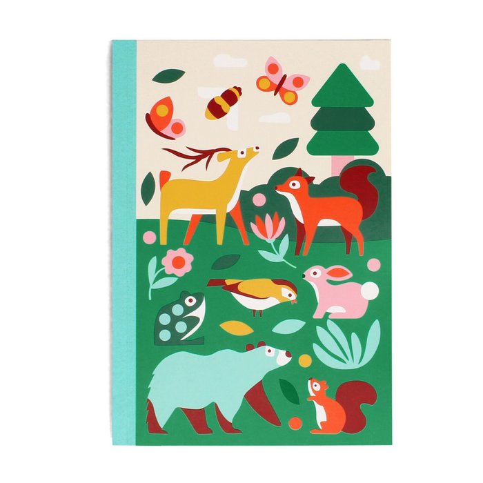 Wildtier Notizbuch DIN A5