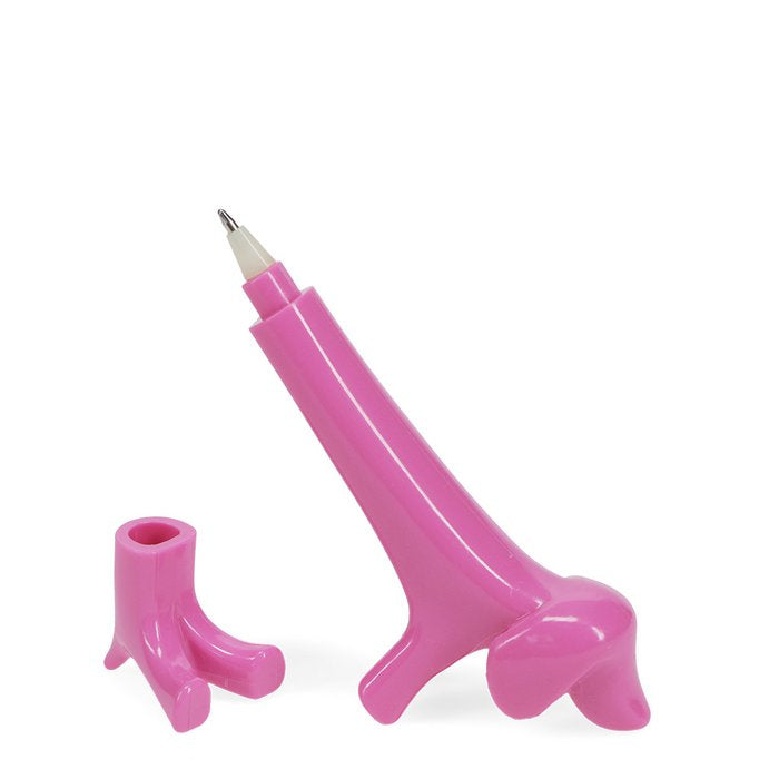 Dackel Kugelschreiber pink