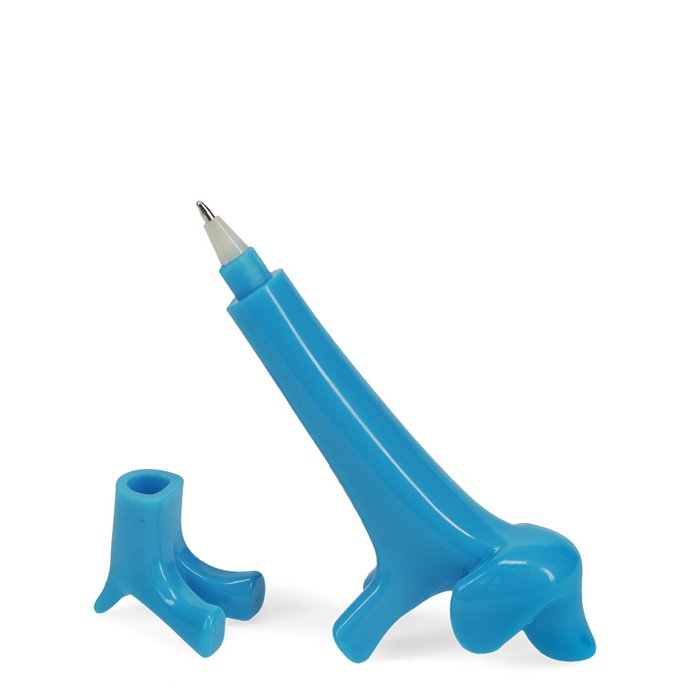 Dackel Kugelschreiber blau