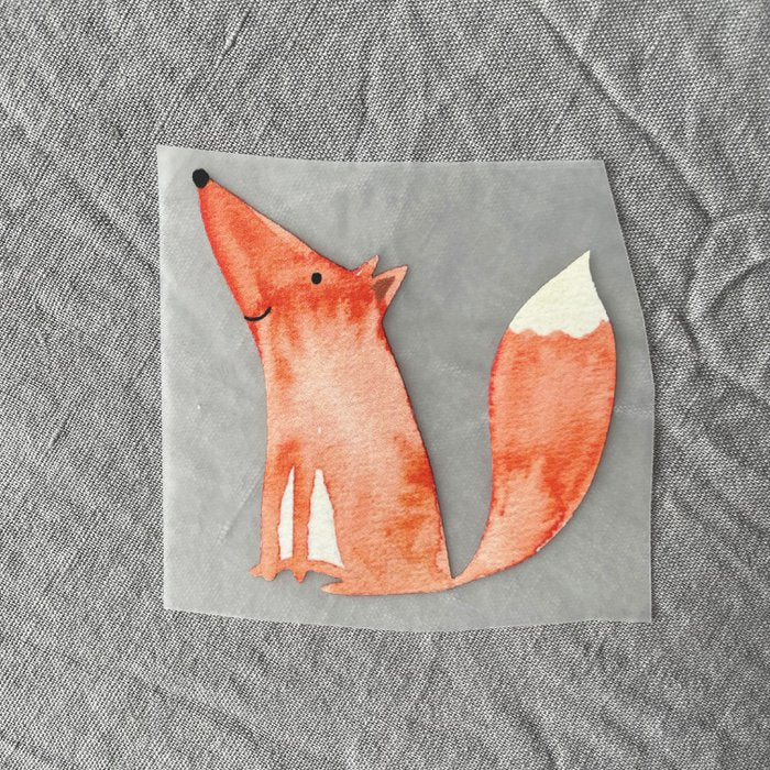 Bügelbild Fuchs