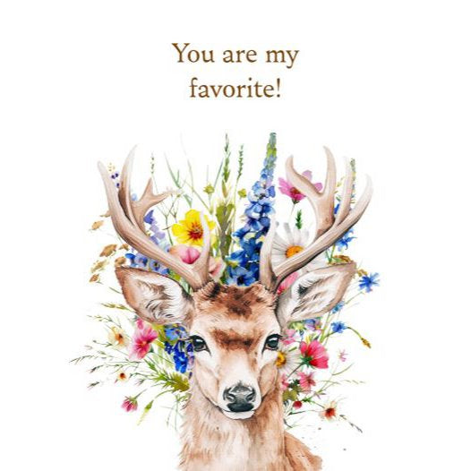 Postkarte You are my Favorite