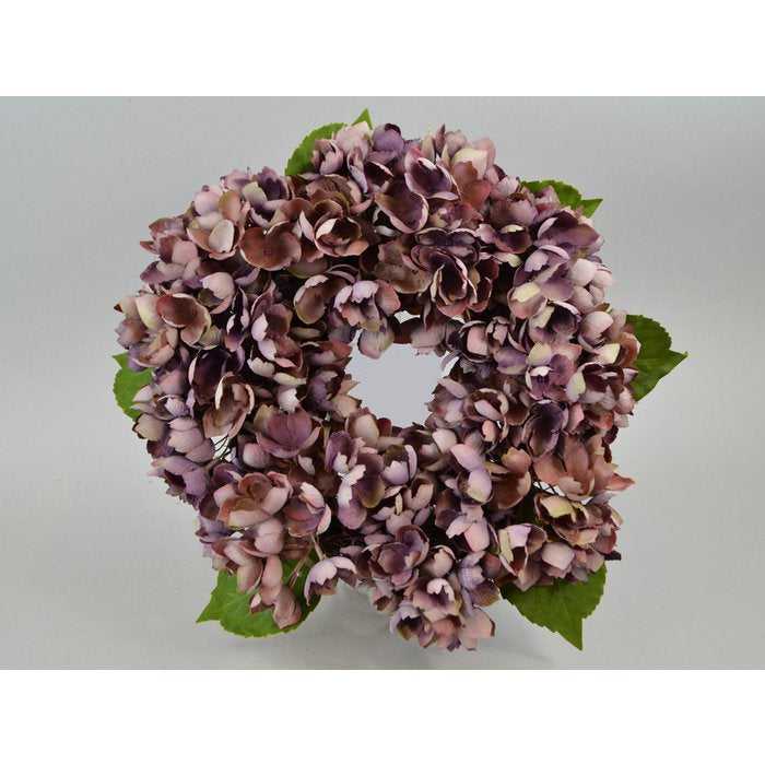Hortensienkranz aus Seidenblüten 40cm / Farbe wählbar