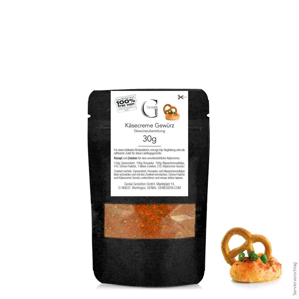 Käsecreme Gewürz 30g