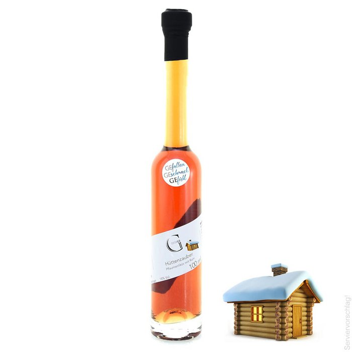 Hüttenzauber – Pflaumenlikör mit Rum 100ml