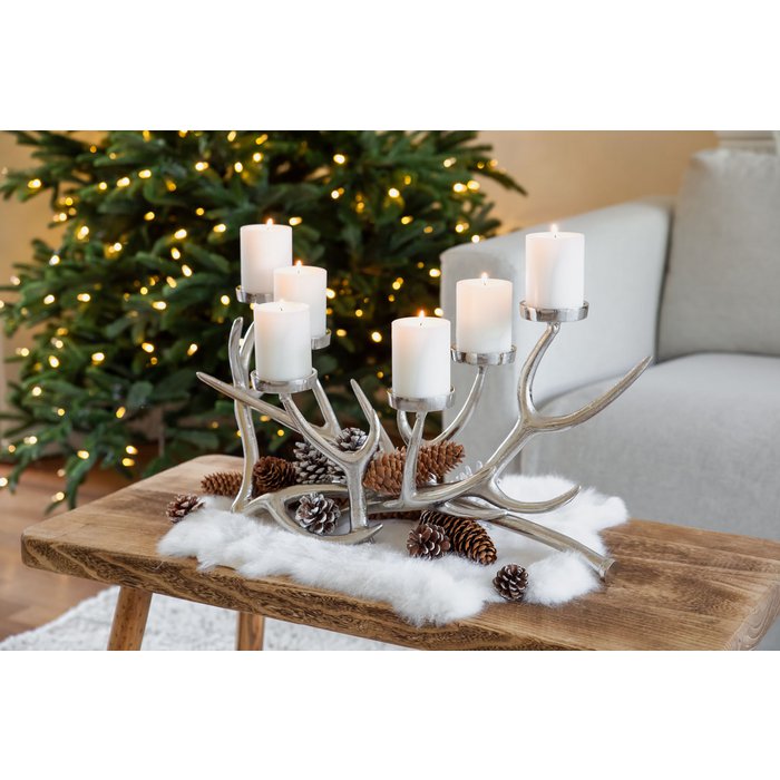 Riesen Geweihkerzenständer 60cm