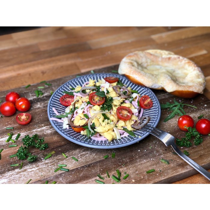 Kochbox Spätzle Wurst Salat