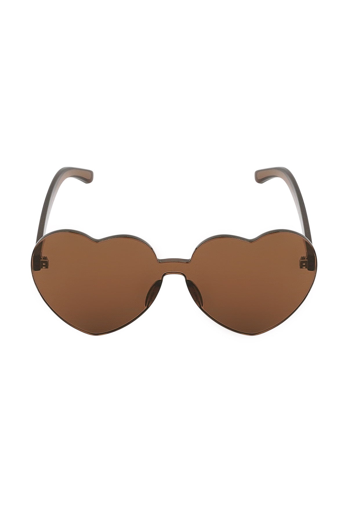Herz Brille -Coffee-